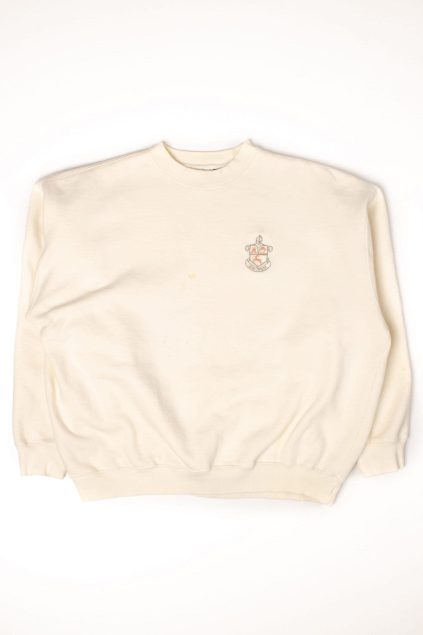 Vintage Sea Island Embroidered Sweatshirt (1990s)