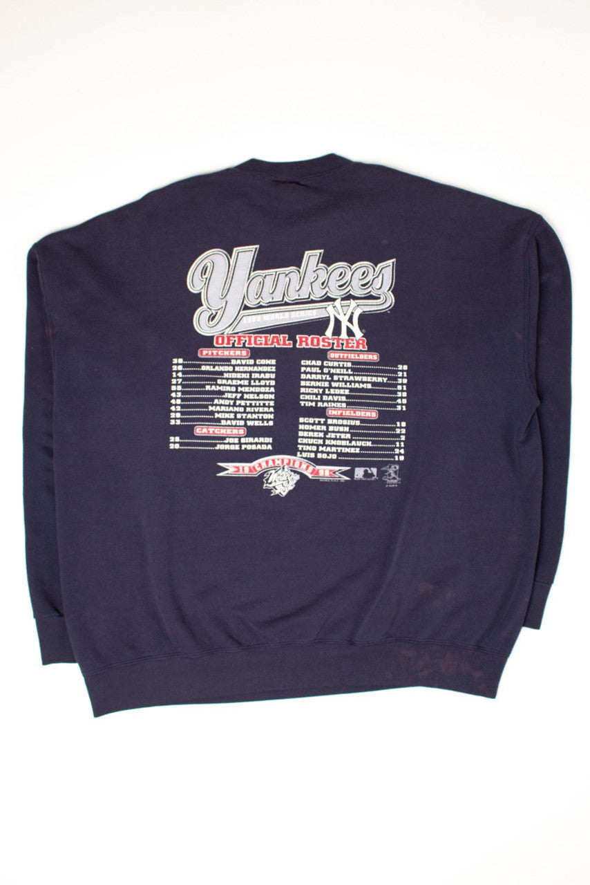 Vintage New York Yankees World Series Champions Sweatshirt (1998)