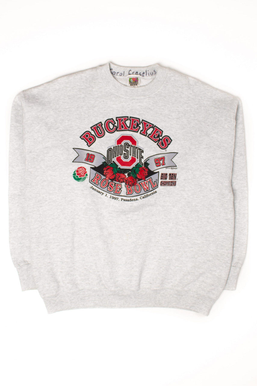 Vintage Ohio State Buckeyes Rose Bowl Sweatshirt (1997)