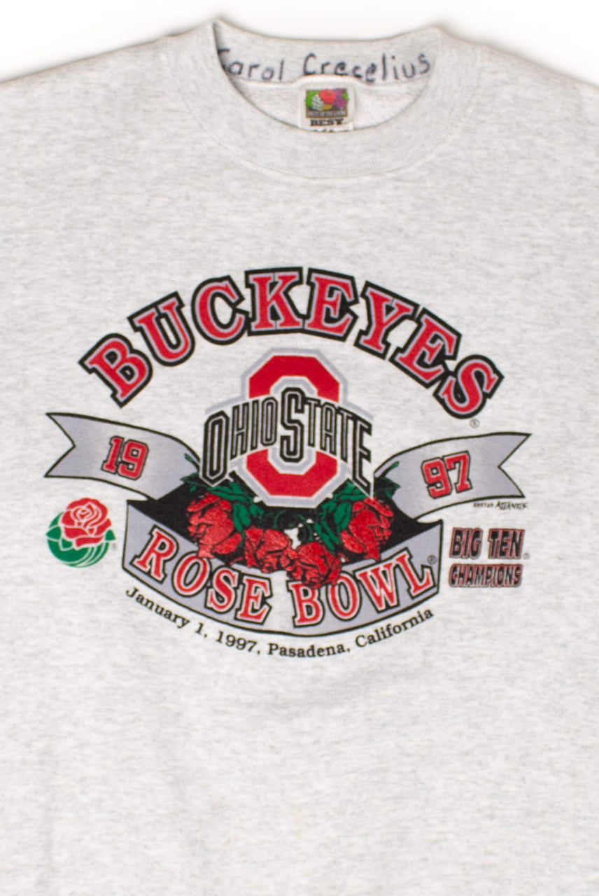 Vintage Ohio State Buckeyes Rose Bowl Sweatshirt (1997)