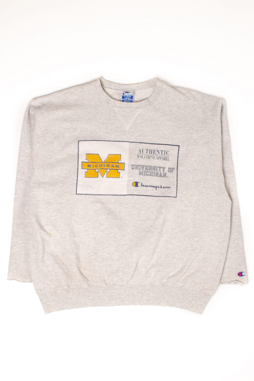 Vintage University Of Michigan Champion Sweatshirt (1990s)