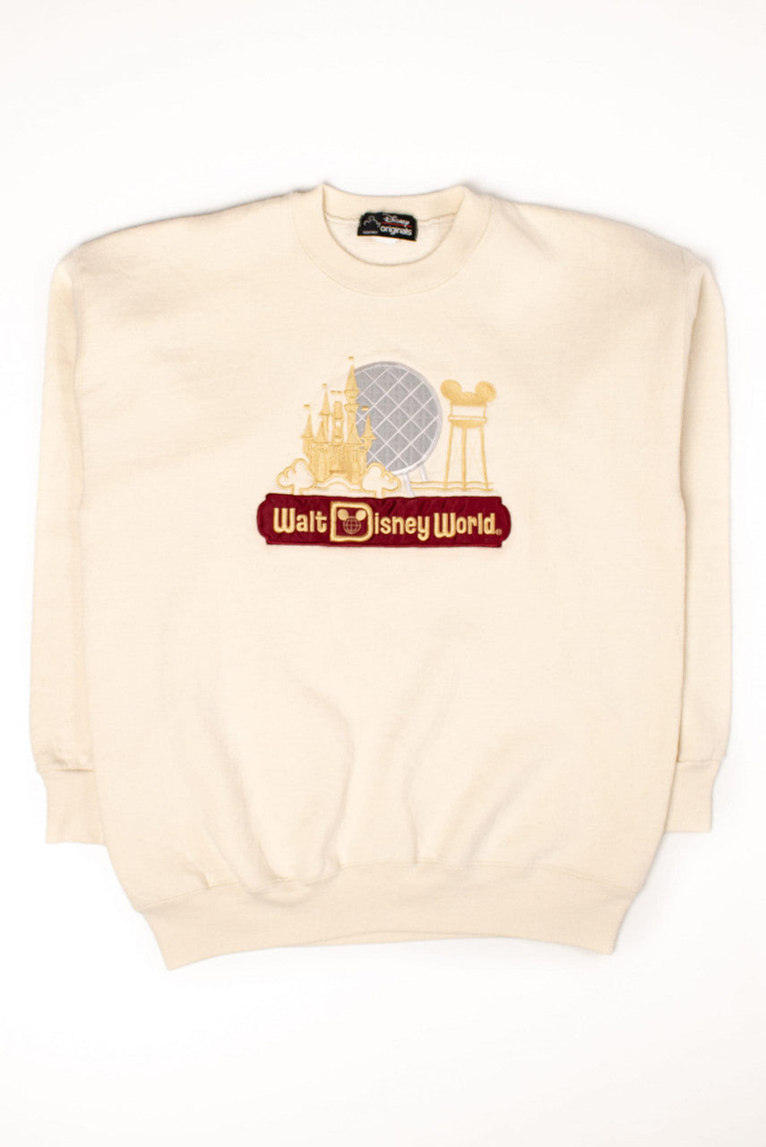 Vintage Walt Disney World Embroidered Sweatshirt (1990s)