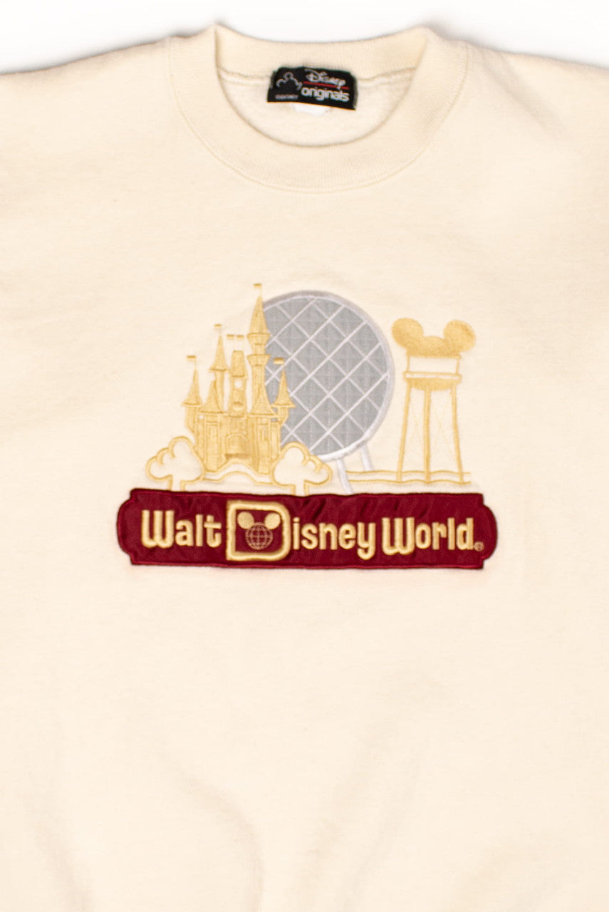Vintage Walt Disney World Embroidered Sweatshirt (1990s)