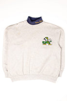 Vintage Notre Dame Turtleneck Sweatshirt (1990s)