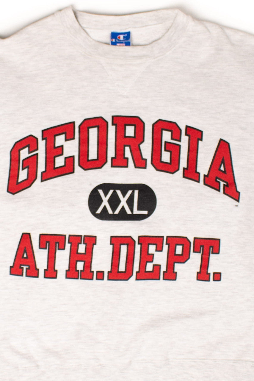 Vintage Georgia Athletic Department Sweatshirt (1990s)