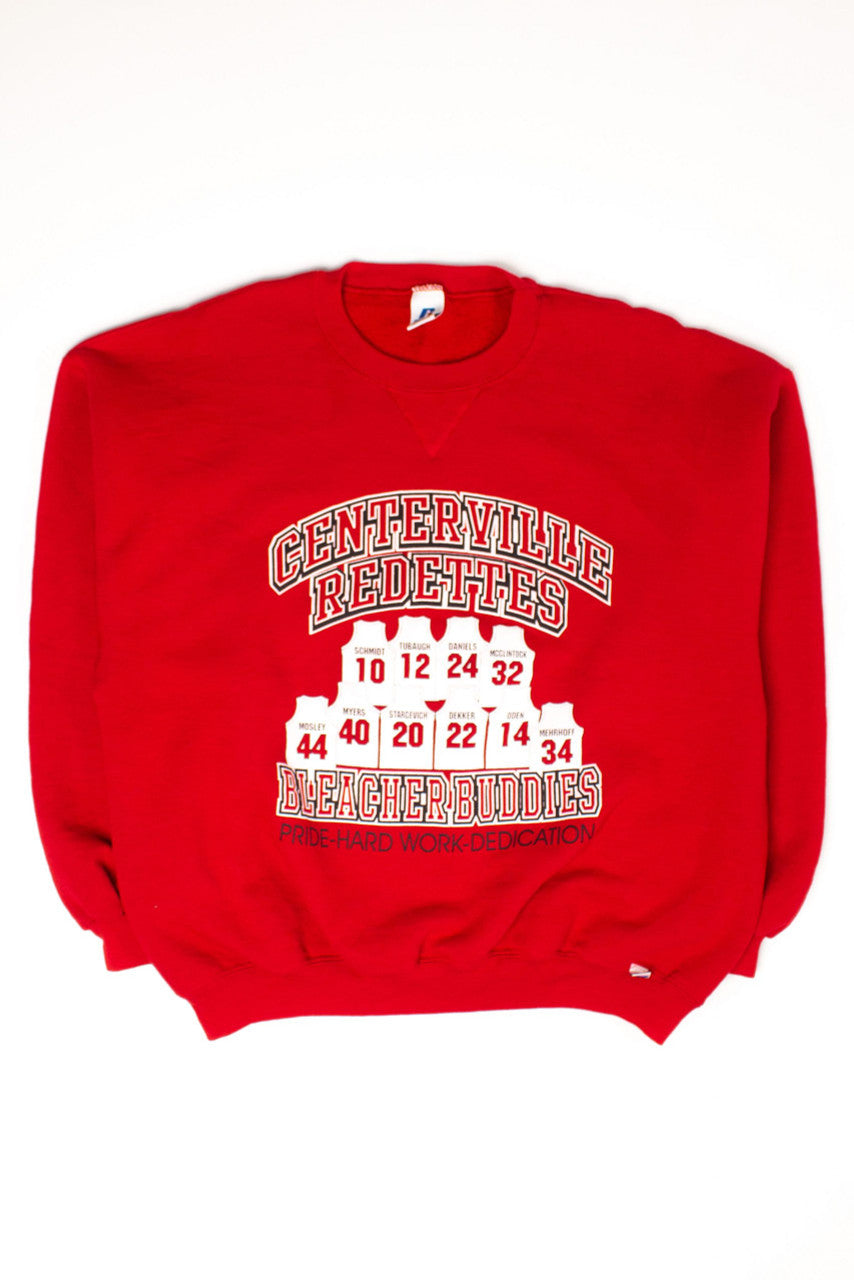 Vintage Centerville Redettes Bleacher Buddies Sweatshirt (2000s)