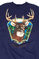 Vintage Tionesta, PA Deer Sweatshirt (1990s)