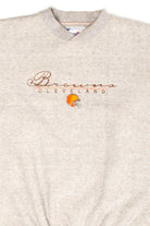 Vintage Cleveland Browns Textured Sweatshirt (1990s)