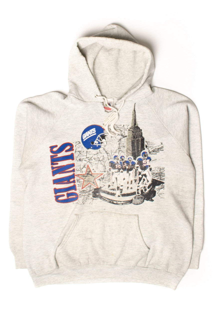 Vintage Distressed New York Giants Hoodie (1990s)