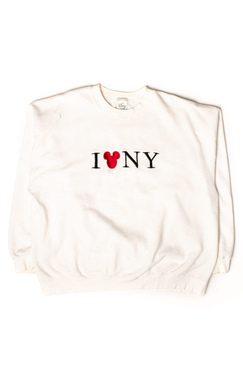 Vintage I Heart New York Mickey Mouse Sweatshirt (1990s)