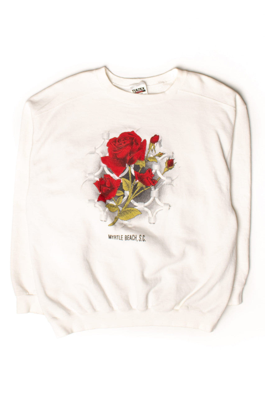 Vintage Myrtle Beach Roses Sweatshirt (1990s)