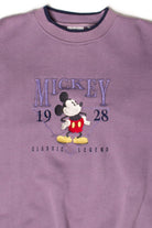 Vintage Embroidered Mickey Classic Legend Sweatshirt (1990s)