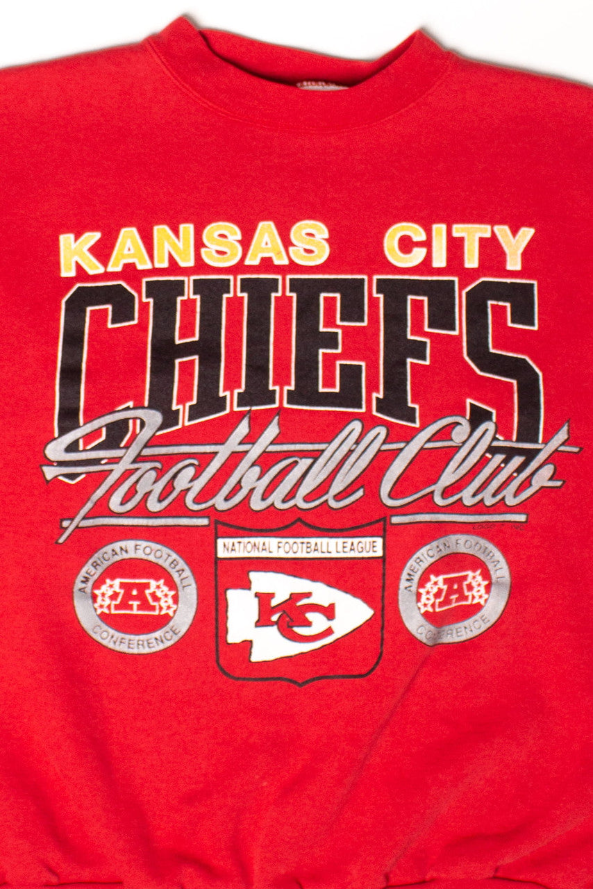 Vintage Kansas City Chiefs Football Club Sweatshirt (1990s)