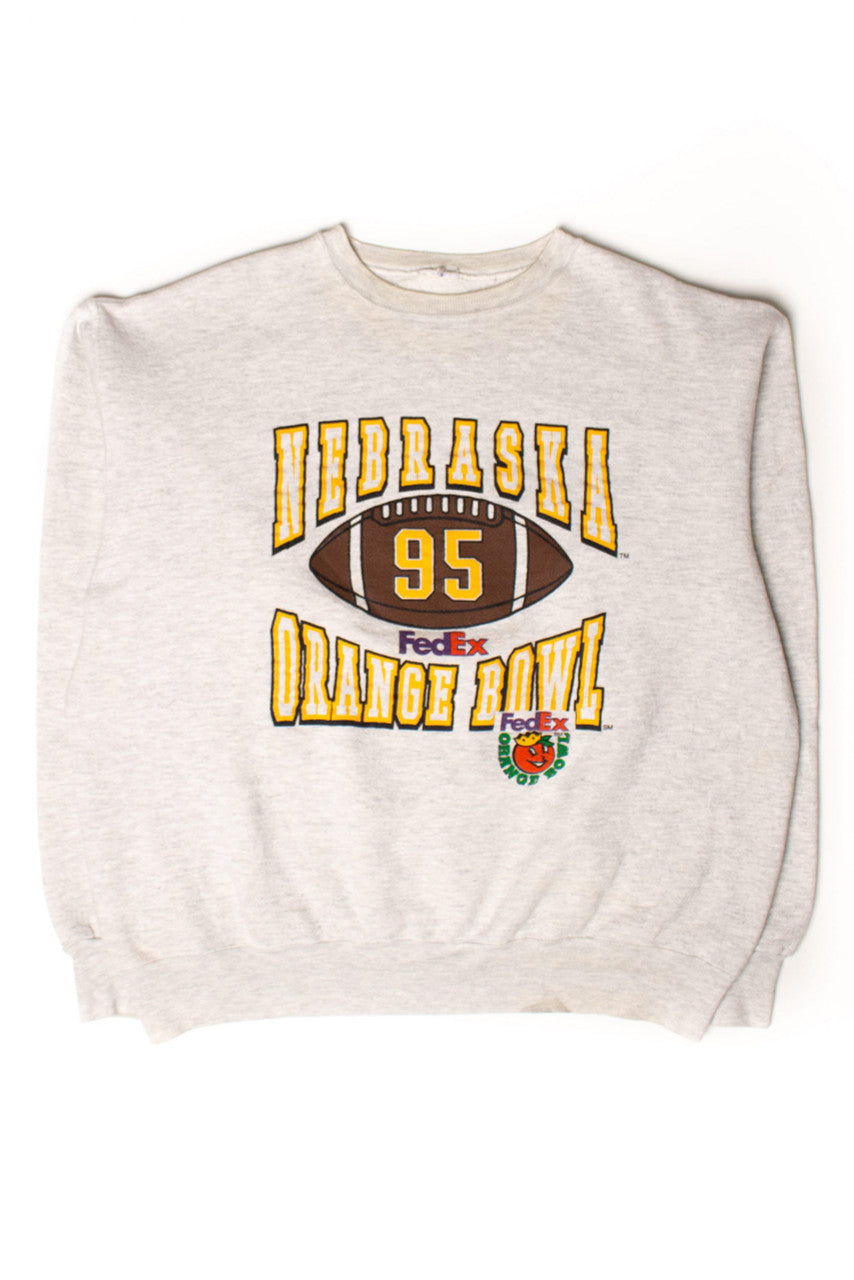 Vintage Nebraska Orange Bowl Sweatshirt (1995)