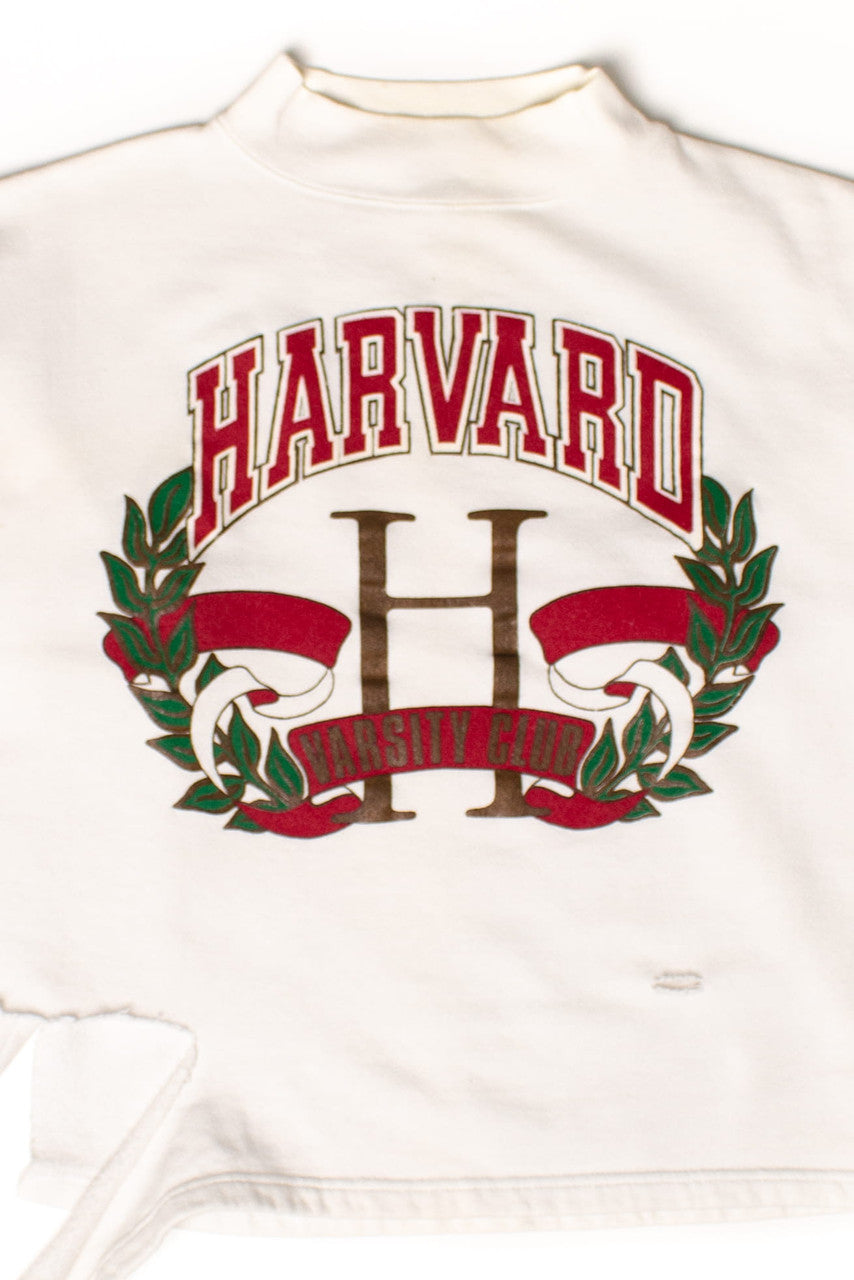 Vintage Shredded Harvard Varsity Club Sweatshirt (1990s)