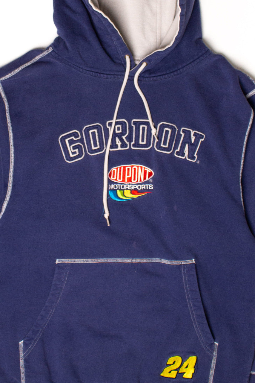 Vintage Jeff Gordon DuPont Motorsports Hoodie (1990s)