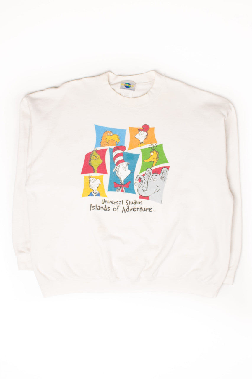 Vintage Seuss Landing at Islands of Adventure Sweatshirt (1990s)