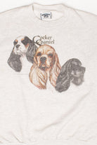 Vintage Cocker Spaniel Sweatshirt (1990s)