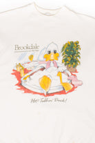 Vintage Brookdale Hot-Tubbin' Duck Sweatshirt (1990s)