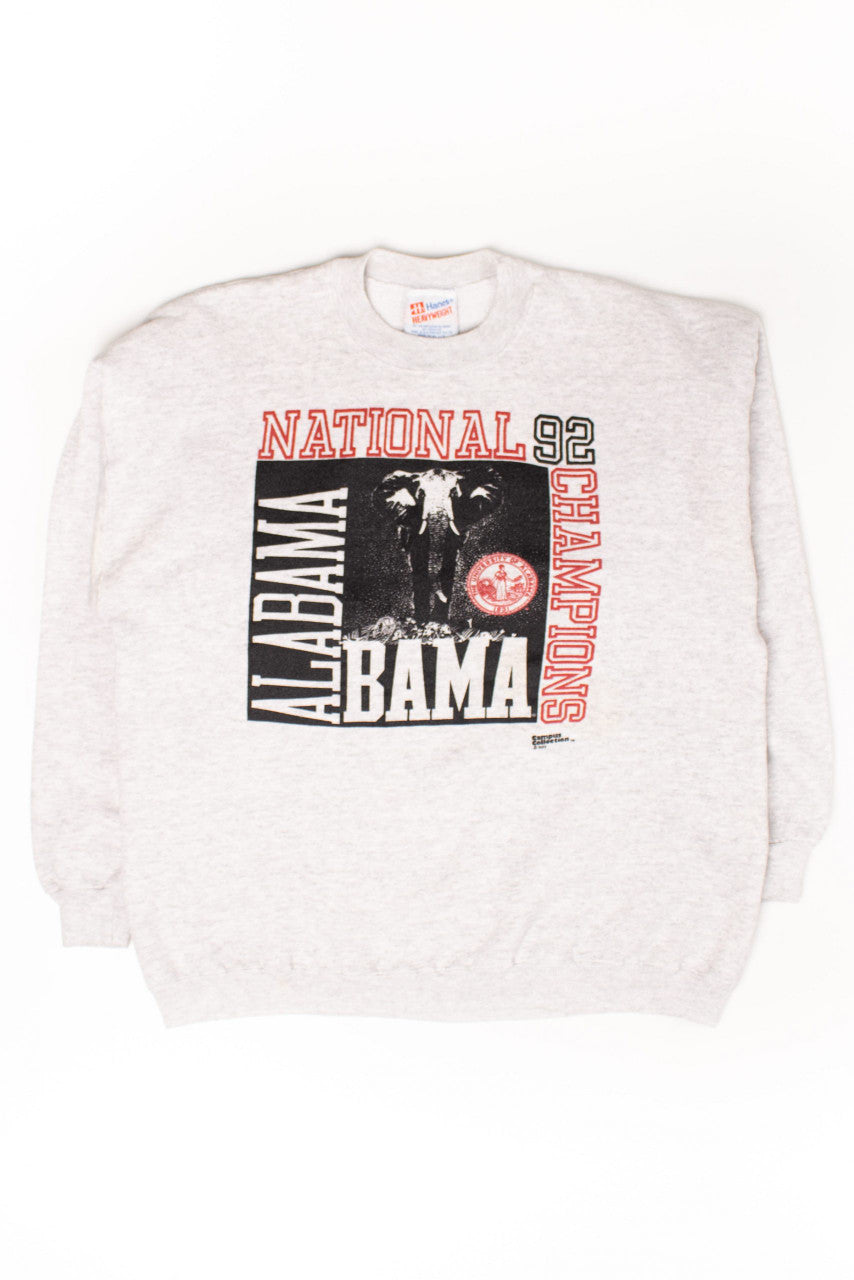 Vintage Alabama National '92 Champions Sweatshirt (1993)