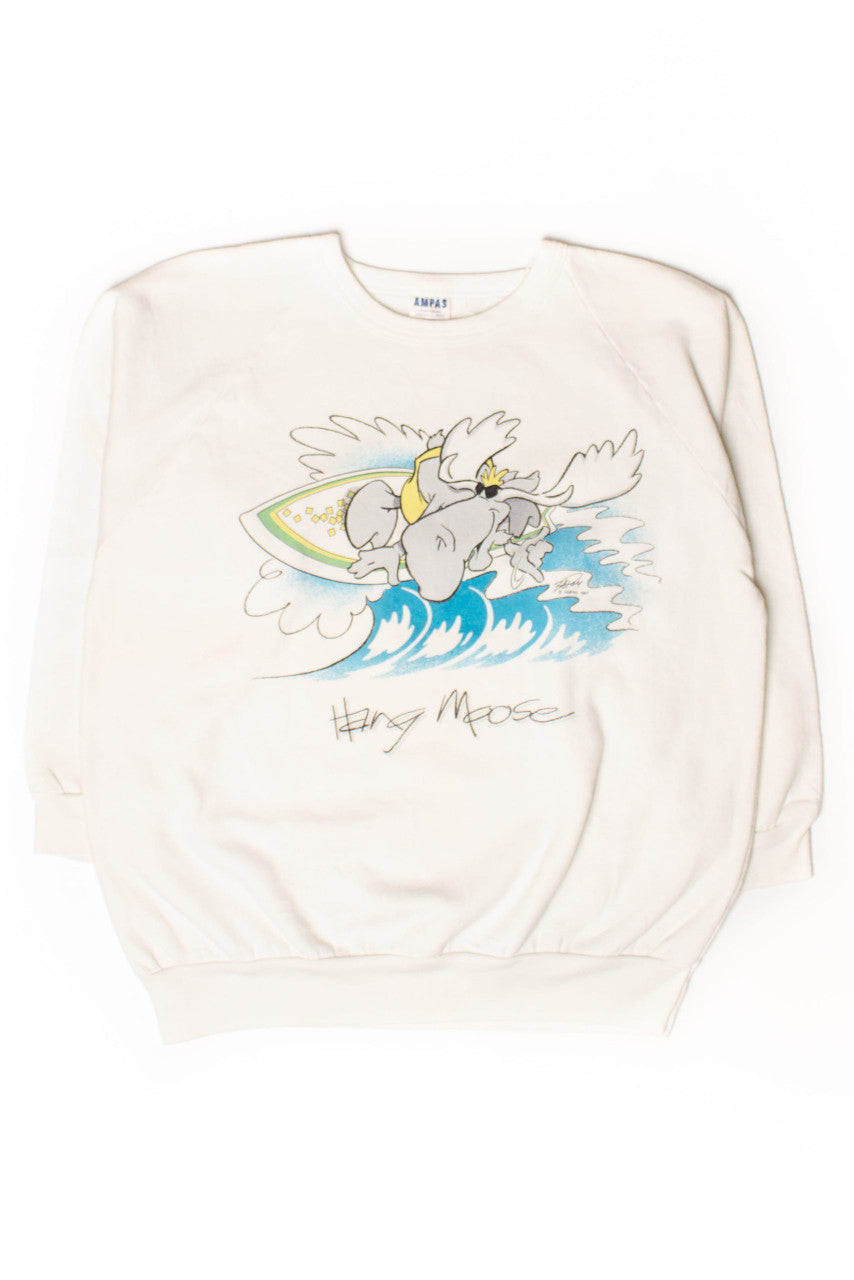 Vintage Hang Moose Sweatshirt (1987)