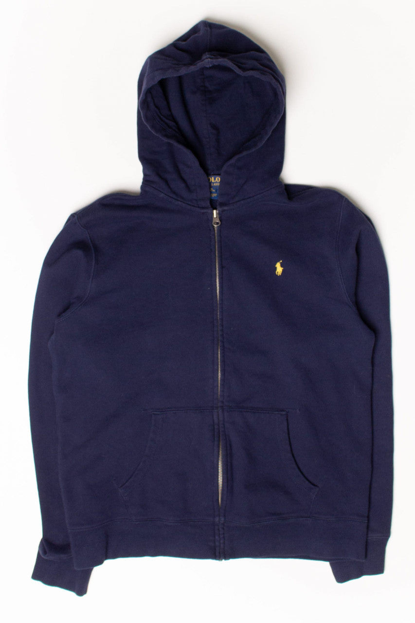 Navy Polo By Ralph Lauren Zip Hoodie (2000s) 1