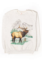 Vintage Moose Mountains Sweatshirt (1990s)
