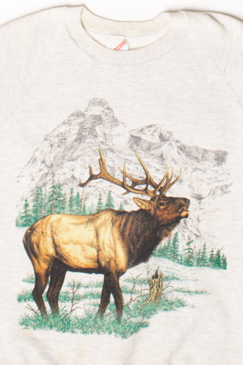 Vintage Moose Mountains Sweatshirt (1990s)