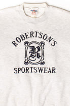Vintage Embroidered Robertson's Sportswear Sweatshirt (1990s)