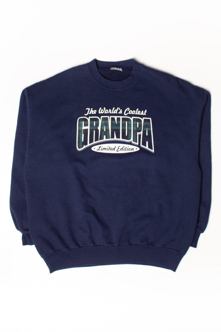 Vintage World's Coolest Grandpa Sweatshirt (1990s)