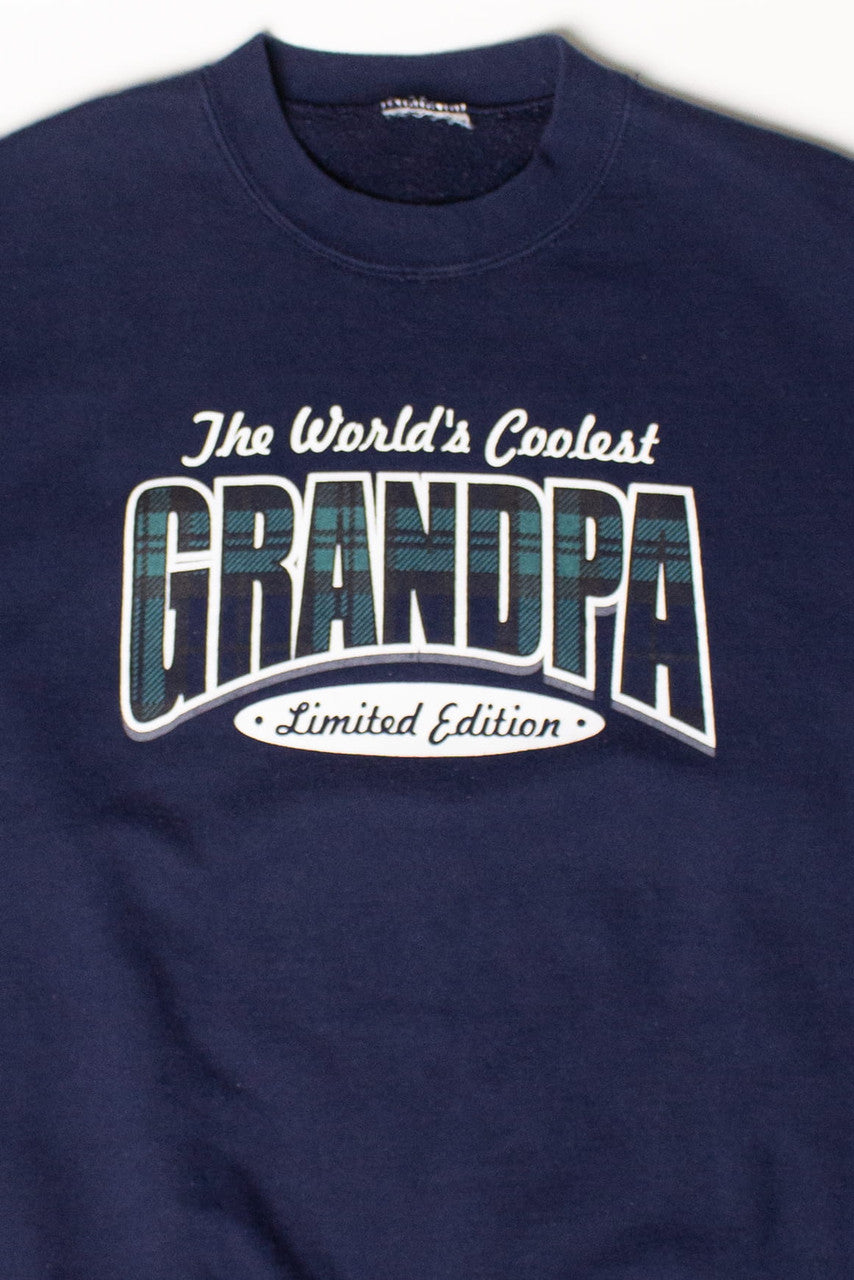 Vintage World's Coolest Grandpa Sweatshirt (1990s)