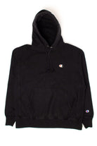 Vintage Black Champion Hoodie (1990s)