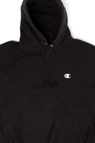 Vintage Black Champion Hoodie (1990s)