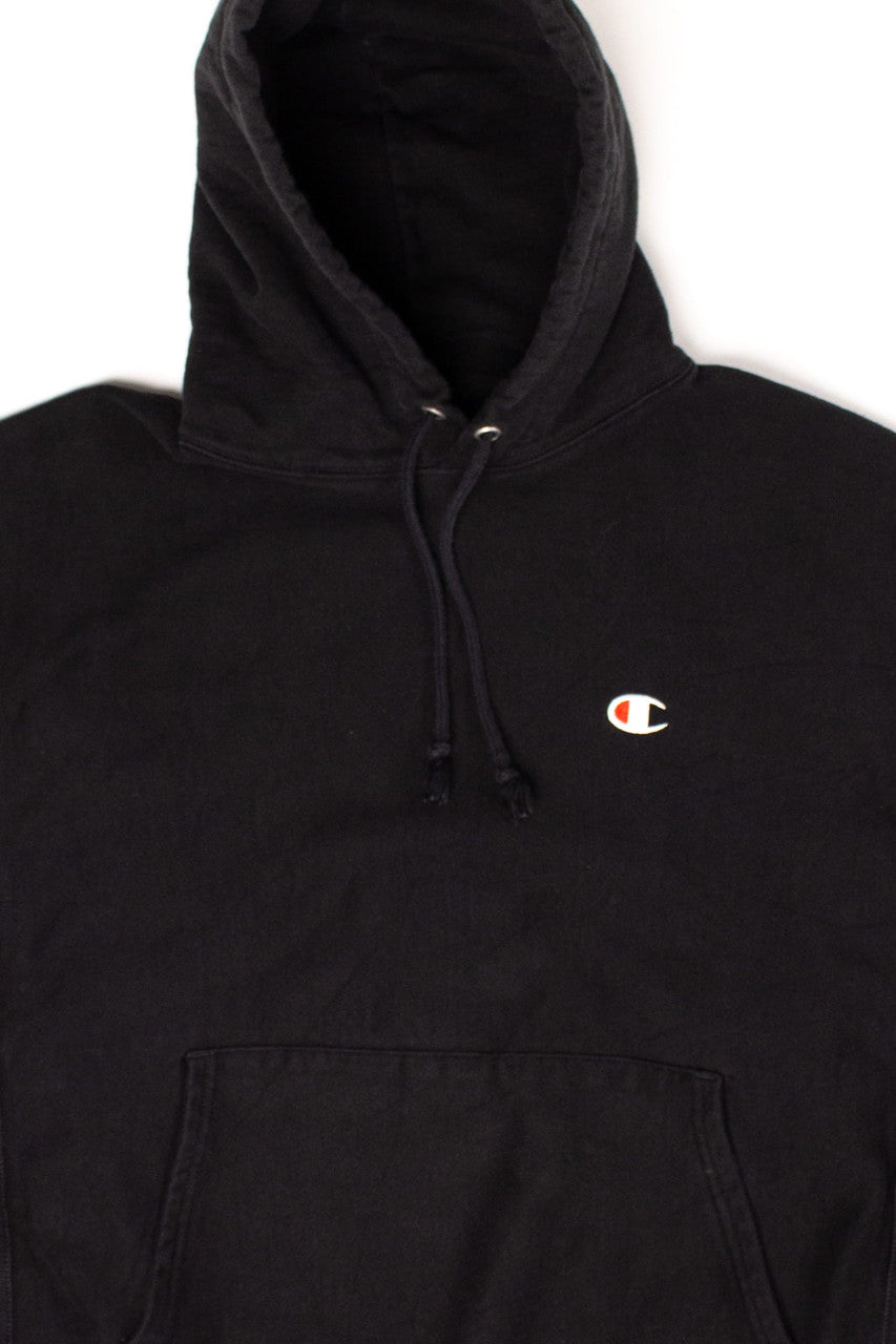 Vintage Black Champion Hoodie (1990s)