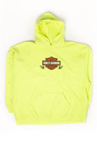 Vintage Hi-Viz Harley-Davidson Hoodie (1990s)