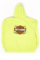 Vintage Hi-Viz Harley-Davidson Hoodie (1990s)