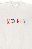 Vintage Embroidered Mickey Sweatshirt (1990s) 1