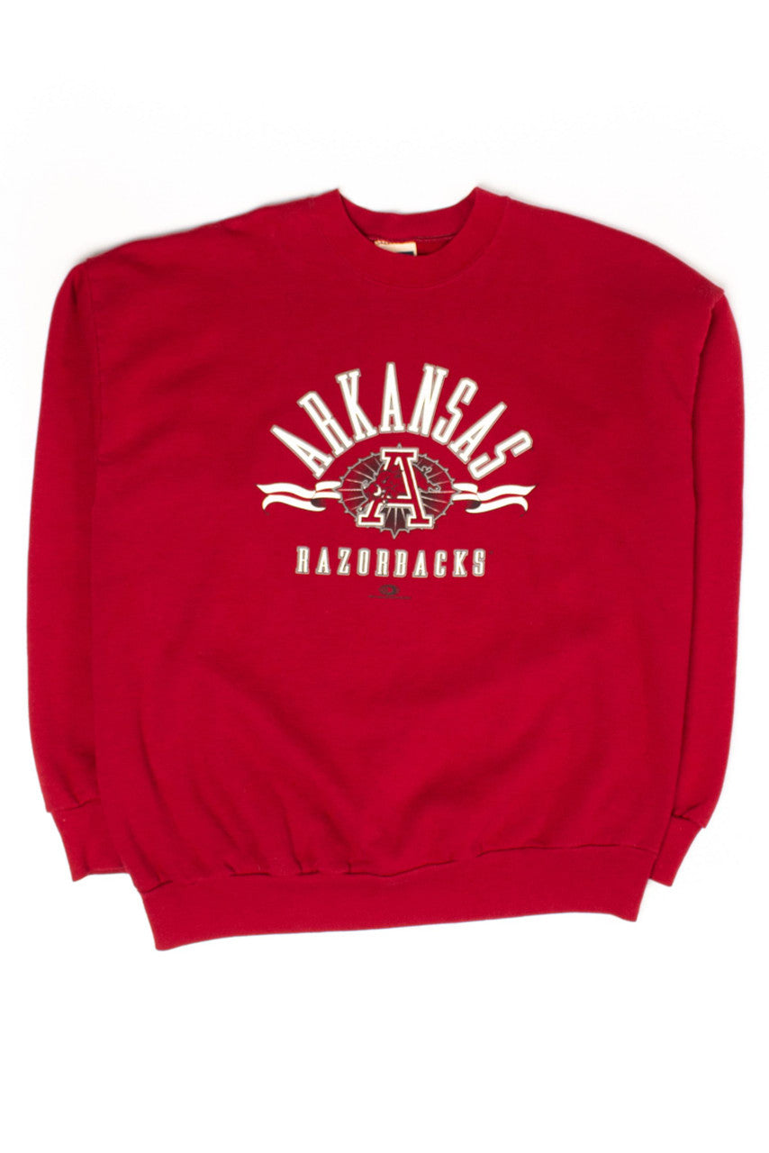Vintage Arkansas Razorbacks Sweatshirt (1990s) 1