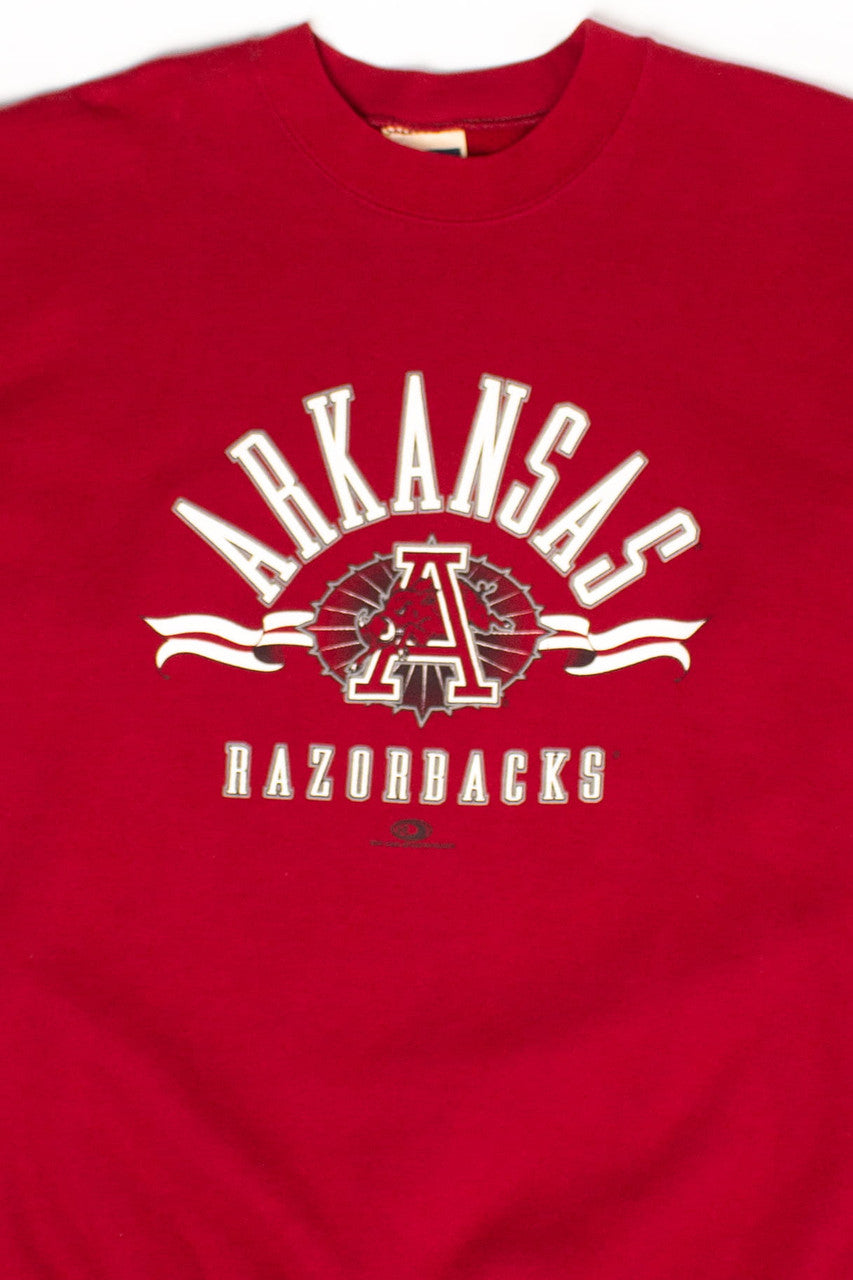Vintage Arkansas Razorbacks Sweatshirt (1990s) 1