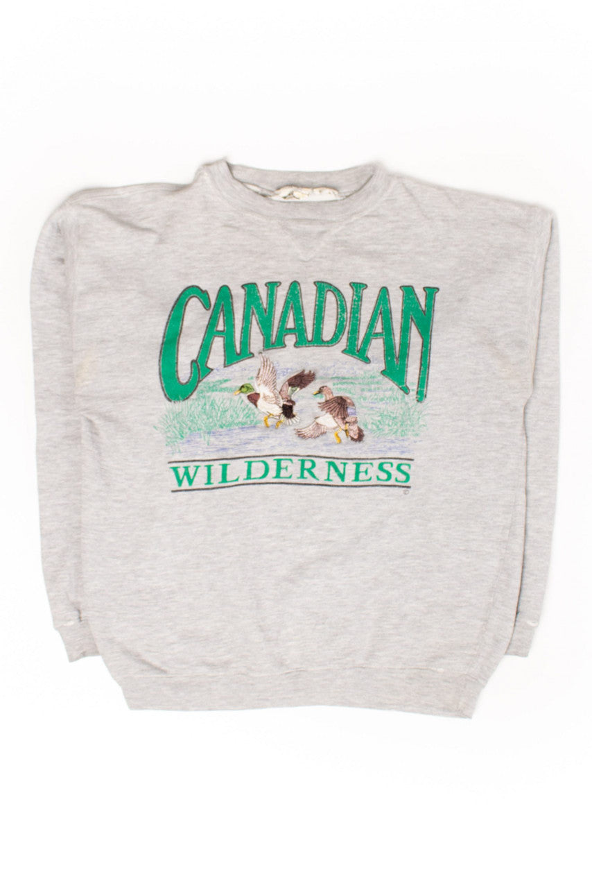 Vintage Canadian Wilderness Sweatshirt (1980s)