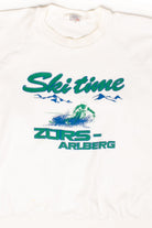 Vintage Ski Time Zurs-Arlberg Sweatshirt (1990s)