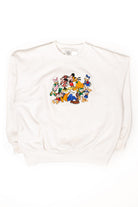 Vintage Embroidered Disney Crew Sweatshirt (1990s)