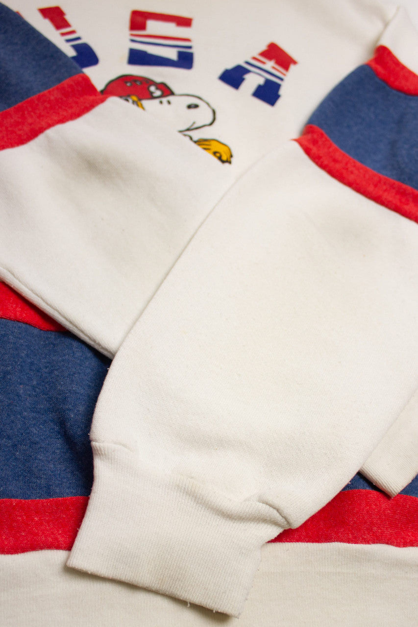 Vintage Snoopy USA Hockey Sweatshirt (1980s)