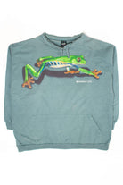 Vintage Detroit Zoo Tree Frog Sweatshirt (1990s)