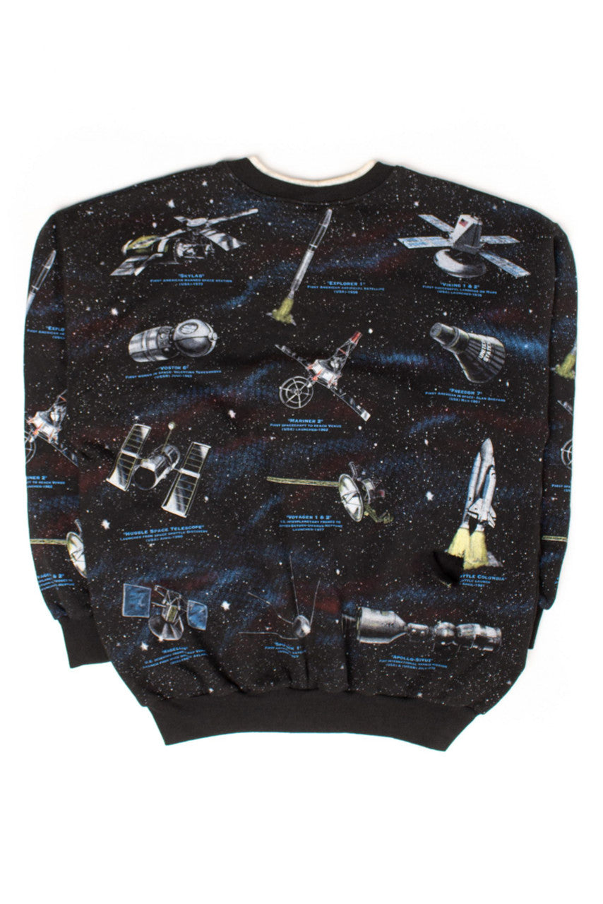 Vintage Space Exploration Sweatshirt (1990s)