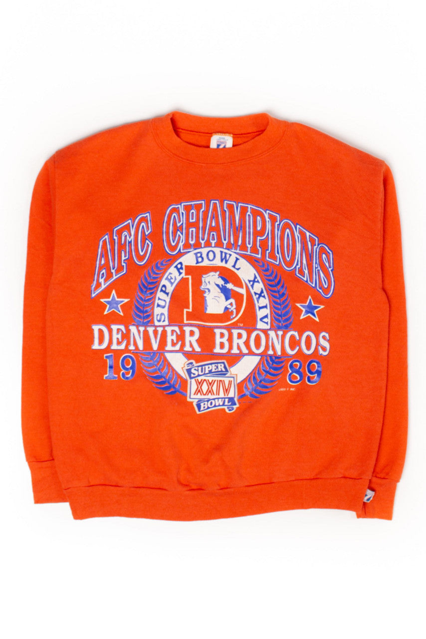 Vintage Denver Broncos Super Bowl XXIV Sweatshirt (1989)
