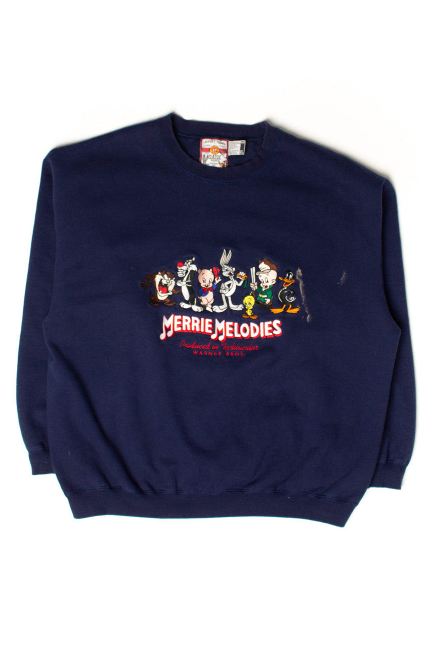 Vintage Looney Tunes Merrie Melodies Sweatshirt (1990s)