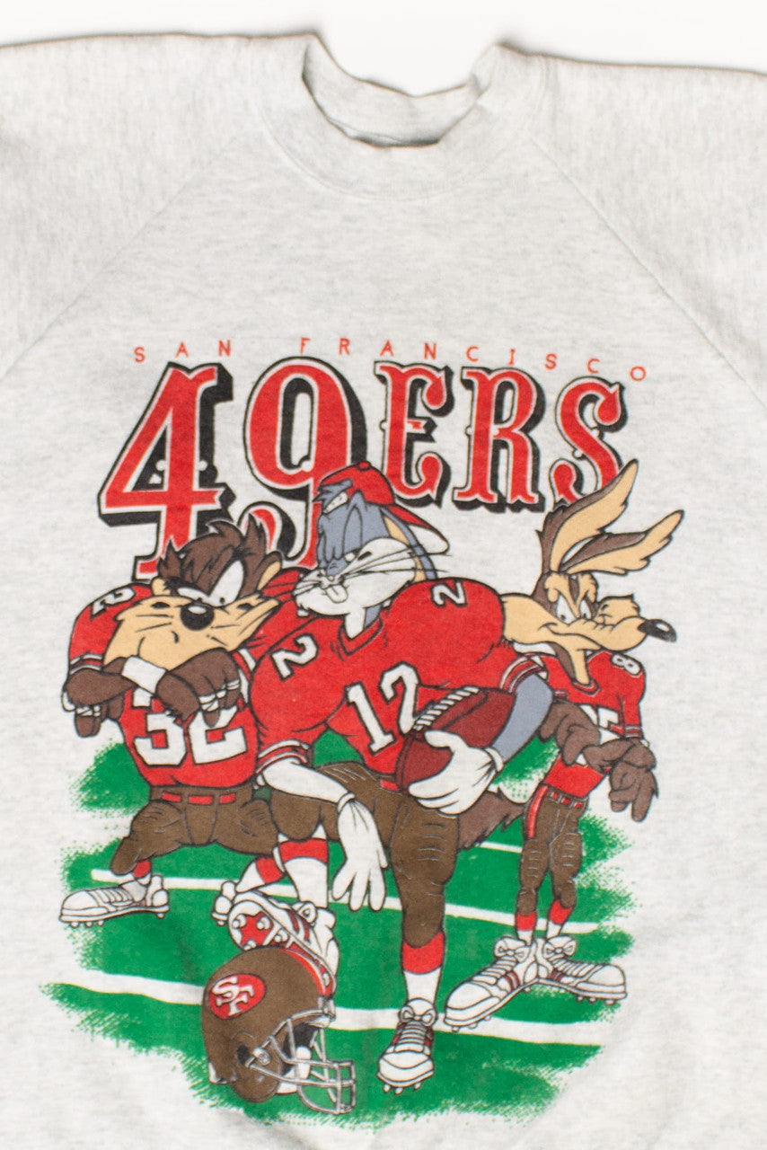 Vintage Looney Tunes 49ers Sweatshirt (1990s)