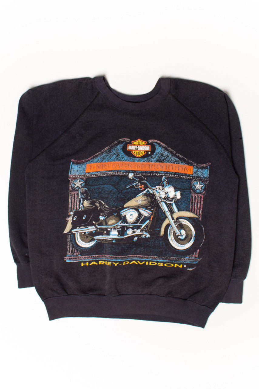 Vintage Harley-Davidson Heritage of Freedom Sweatshirt (1990s)