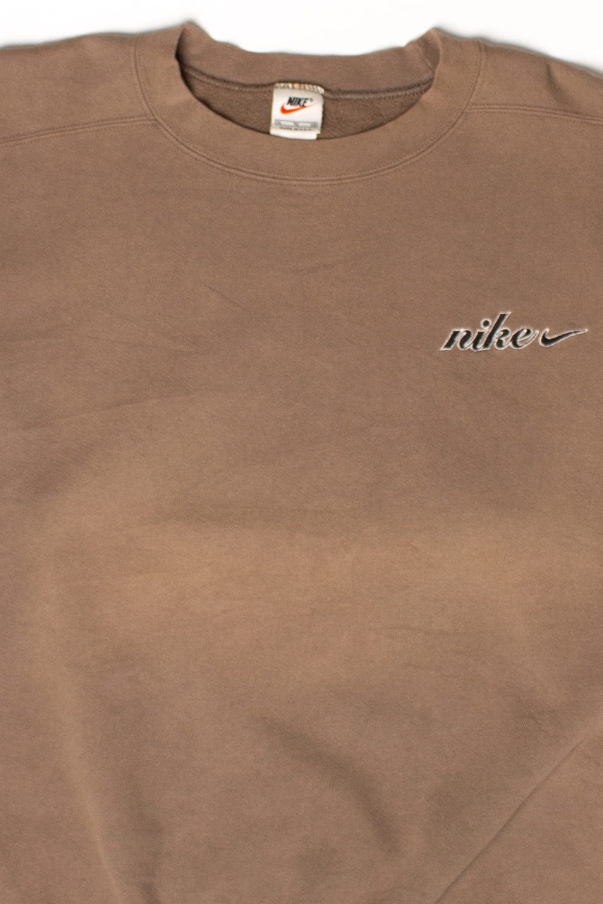 Vintage Tan Y2K Nike Sweatshirt (1990s)